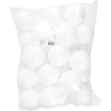 Boules Creativ company, d 10 cm, blanches, 25 pièces 1 boîte