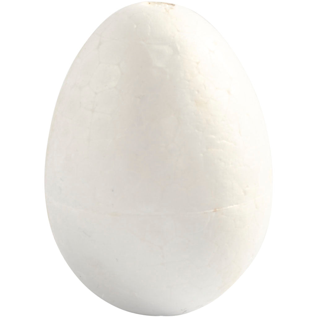 Oeufs Creativ company, h: 6 cm, blanc, 5 pièces 1 boîte