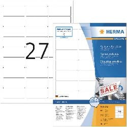 Étiquette pour imprimante Herma 10300 Étiquette pour imprimante autocollante blanche