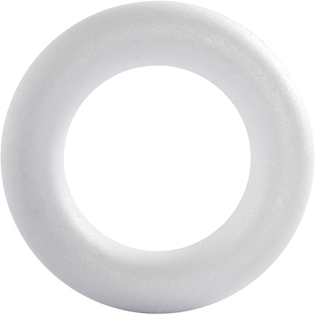 Anneau de polystyrophie de la société Creativ avec dos rond, 35 cm