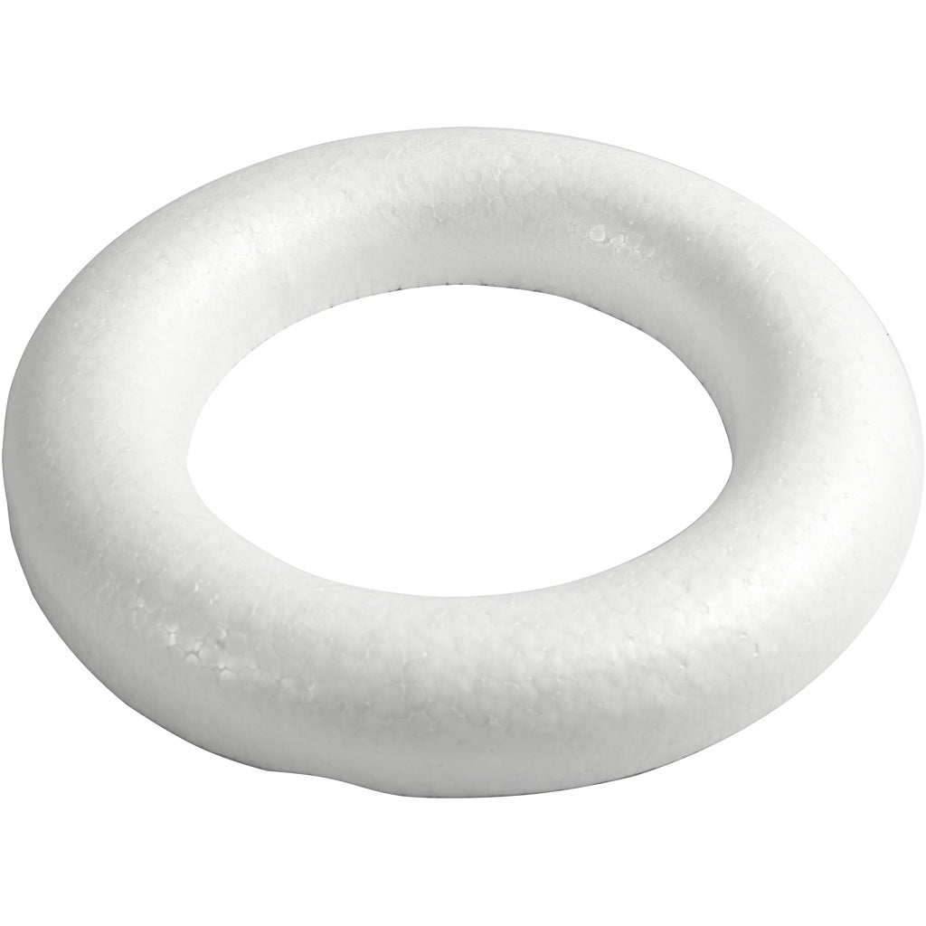 Creativ Company Styropor Sonnets avec dos plat, 30 cm