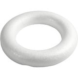 Creativ Company Styropor Sonnets avec dos plat, 30 cm
