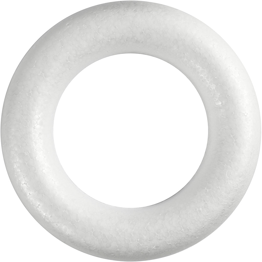 Creativ Company Styropor Sonnets avec dos plat, 30 cm