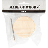 Porte-manteau Creativ company, rond, d: 4,5 cm, d 7 cm, 1 pièce