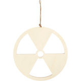 Bouclier Creativ Company, sans énergie nucléaire, taille 21,3 cm, épaisseur 0,9 cm, 1 pièce