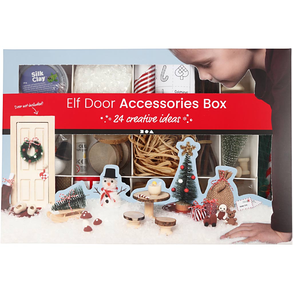 Ensemble de gnomes de Noël et accessoires Creativ Company