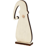 Nain de Noël Creativ company, h : 10 cm, d : 1,5 cm, l : 4,5 cm, épaisseur 3 mm, 3 pièces 1 boîte