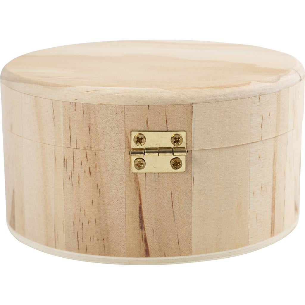 Boîte ronde Creativ company, h: 6 cm, d 11 cm, 1 pièce