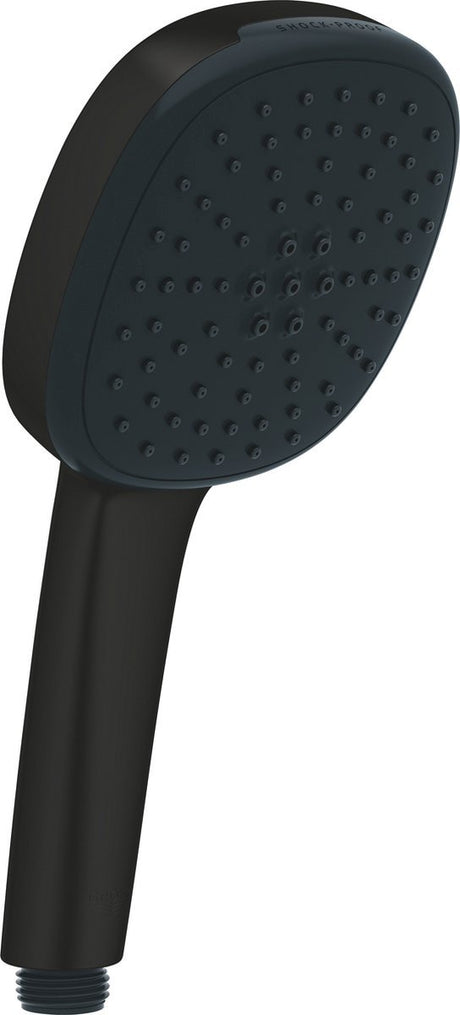 Douchette à main Grohe Vitalio Comfort 110 - économie d'eau - 2 types de jets - ø 11 cm - noir mat