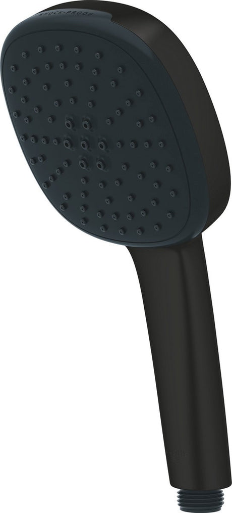 Douchette à main Grohe Vitalio Comfort 110 - économie d'eau - 2 types de jets - ø 11 cm - noir mat