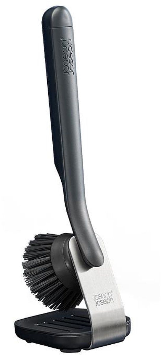 Brosse à vaisselle Joseph Joseph Skintech avec tête et support remplaçables