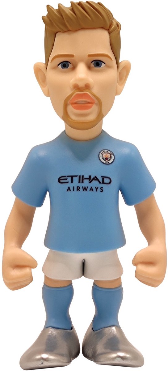 Minix - stars du football #132 - manchester city - kévin de bruyne 017 - figurine 12cm