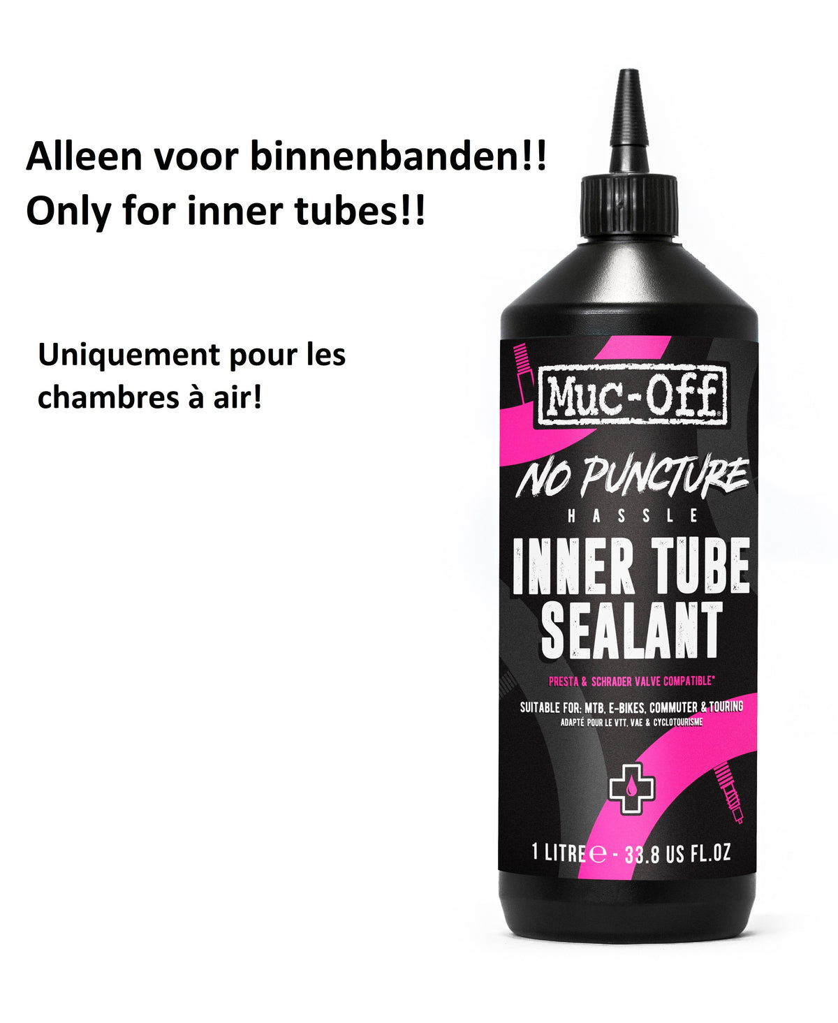 Scellant pour chambre à air Muc-off sans problème de perforation scellant pour chambre à air 1l