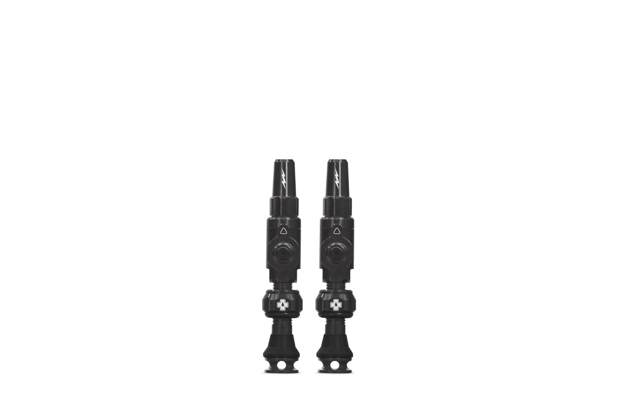 Valve tubeless Muc-off big bore lite petite valve presta française noire 30mm