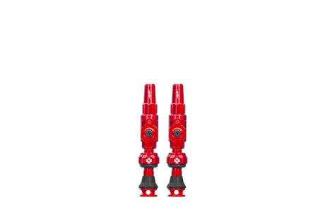 Valve tubeless Muc-off big bore lite petite valve presta française rouge 30mm