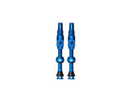 Valve tubeless Muc-off big bore lite grande valve presta française bleue 45mm
