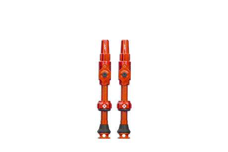 Valve tubeless Muc-off big bore lite grande valve presta orange 45mm