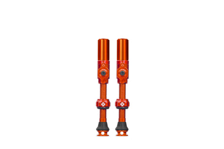 Valve tubeless Muc-off big bore hybride grande valve schräder de voiture orange 45mm