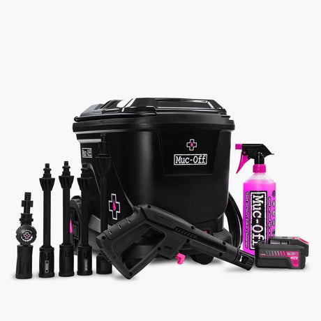 Pack mobile nettoyeur haute pression Muc-off comprenant 1 litre de nano-nettoyant