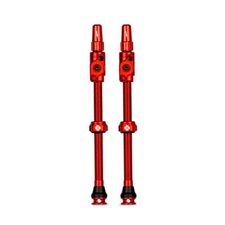 Valve tubeless Muc-off big bore lite xxxlarge valve presta française rouge 80mm