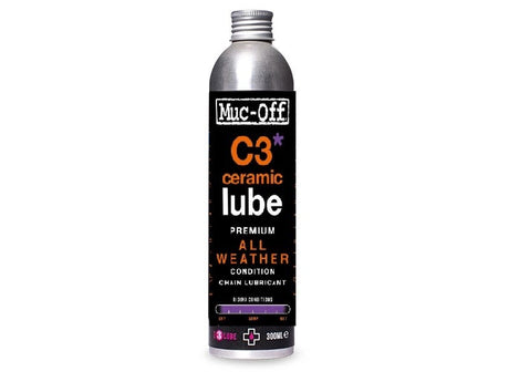 Huile de chaîne Muc-off C3 lubrifiant tous temps céramique 300ml
