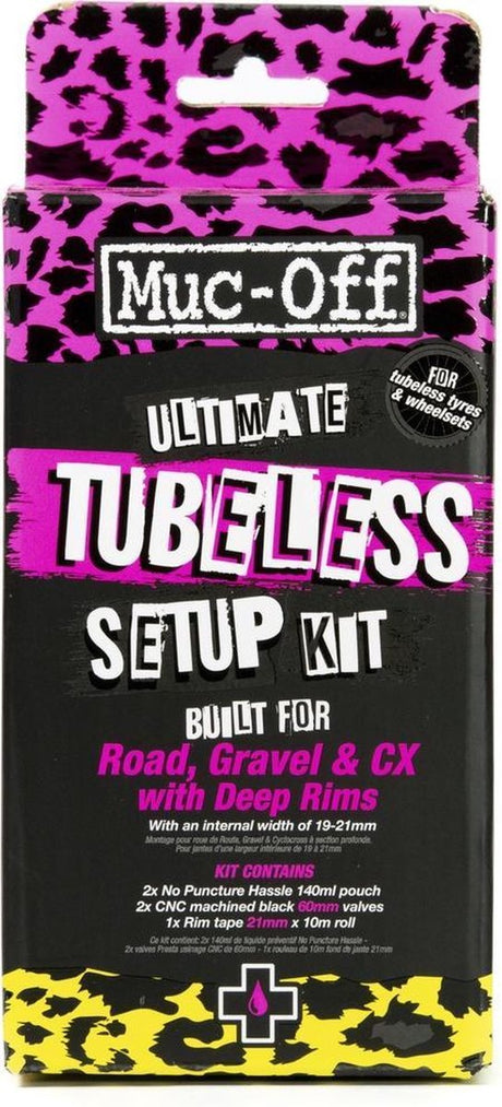 Kit tubeless ultime Muc-off route 60mm