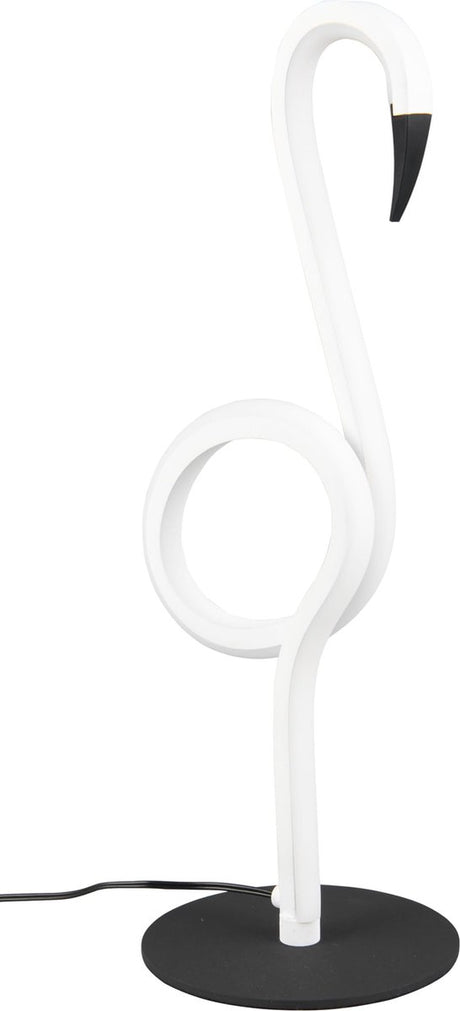 Trio réalité ingo - lampe de table - blanc mat - incl. 1x SMD 6 W - interrupteur à cordon
