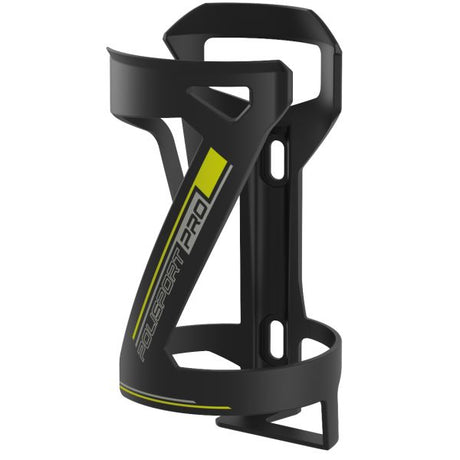 Porte-bidon Polisport cage latérale - noir vert lime