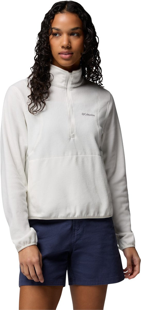 Pull outdoor femme Columbia Vital Valley™ polaire demi-zip - sel de mer