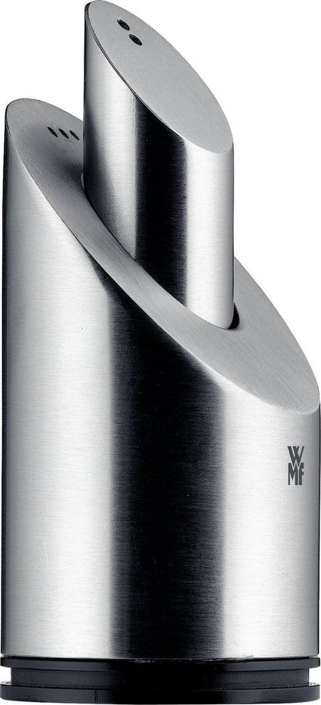 WMF deux en un - moulin à sel et à poivre - compact - acier inoxydable - manuel - design moderne