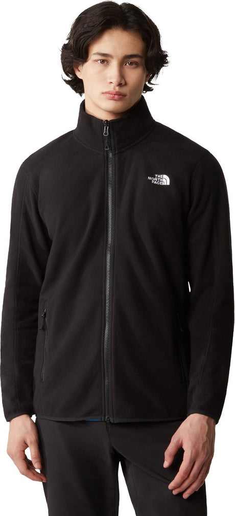 Pull outdoor pour homme The North Face Resolve Fleece Fz - noir