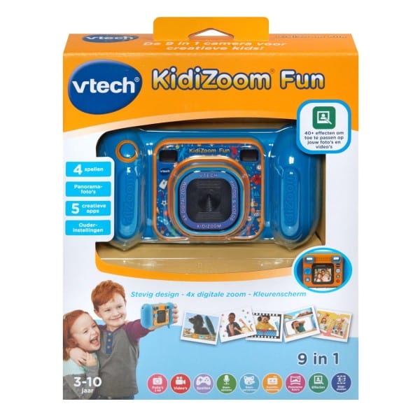 Vtech kidizoom fun caméra bleu 9 en 1