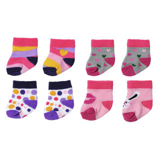 Chaussettes bébé né 2x 2 cul. 43 cm | 2 pièces