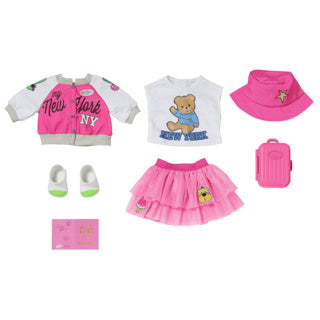 Ensemble de voyage Baby born 43 cm | 2 pièces