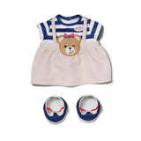 Robe de tenue en peluche ours né pour bébé | 2 pièces