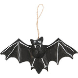 Chauve-souris Creativ company, h : 10 cm, d : 3,5 cm, l : 22 cm, 1 pièce