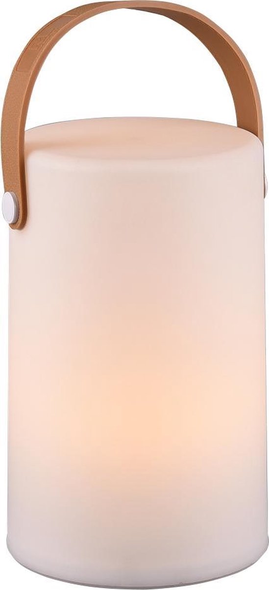 Rl live your light reality aruba - lampe de table - blanc - incl. 1x smd 1w - rechargeable - sans fil - éclairage extérieur - ip44