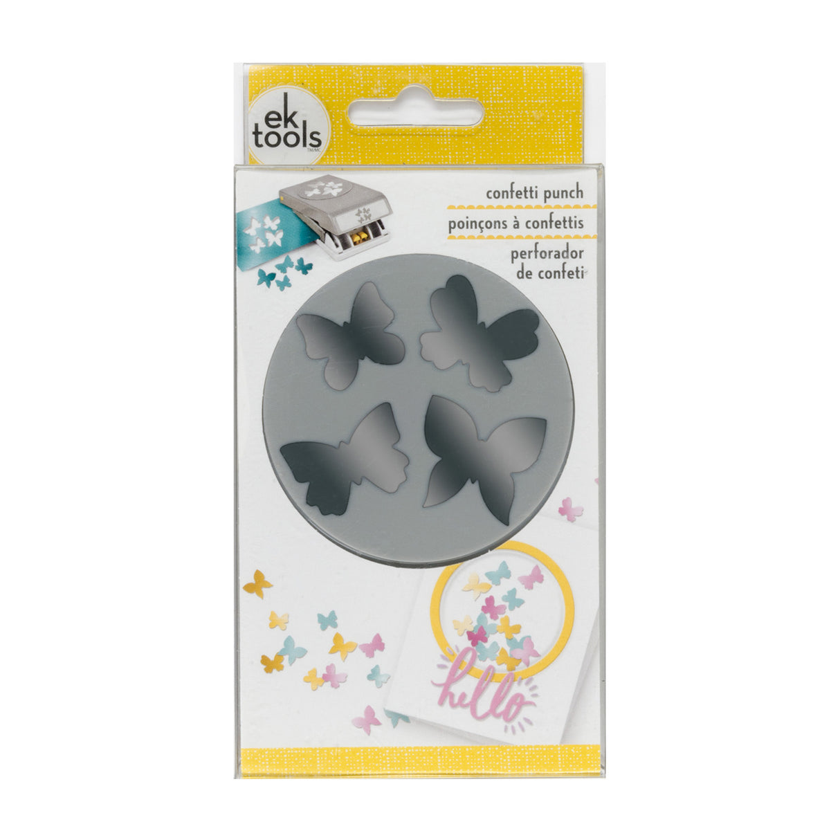 Ek tools • perforateur artisanal grand papillon à confettis