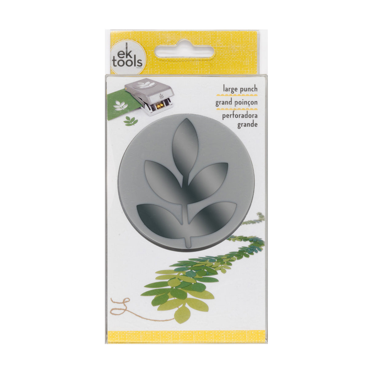 Ek tools • perforateur artisanal grande branche à cinq feuilles