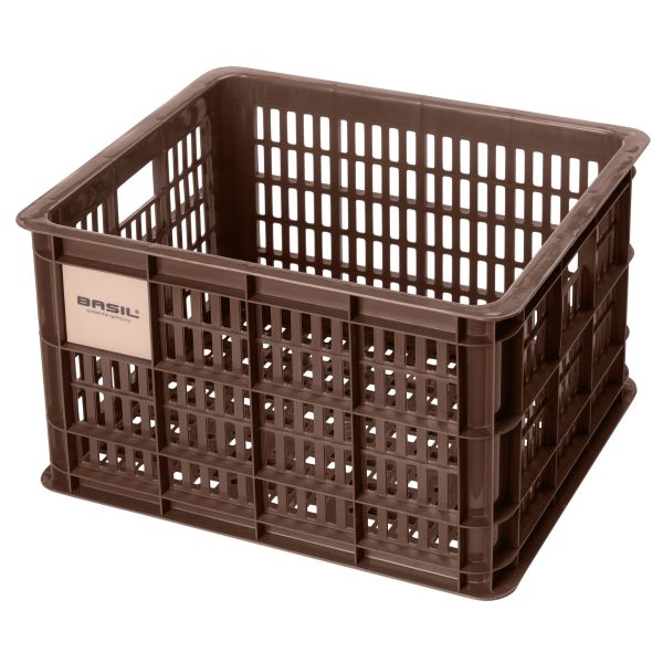 Basil Fietskrat M - moyen - 29,5 litres - brun