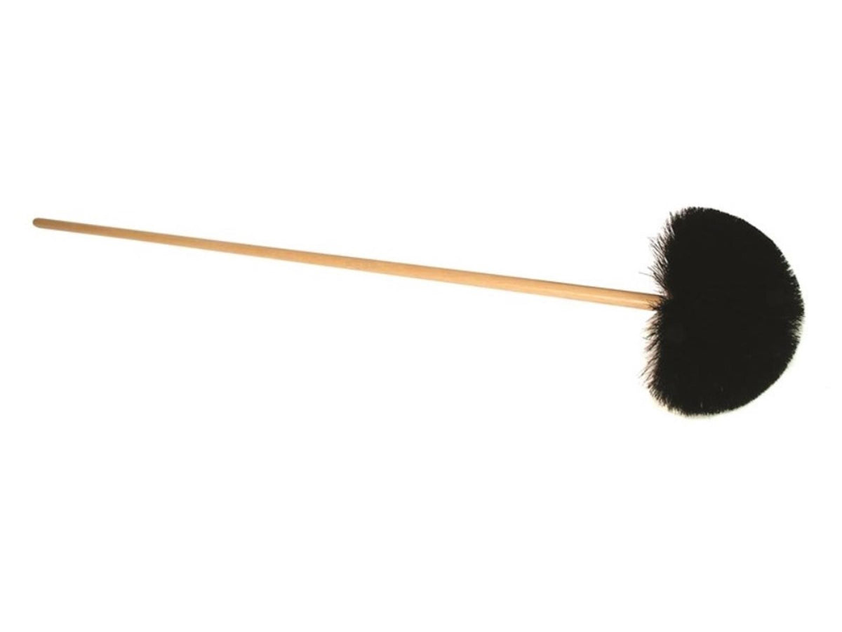 Luva cheveux ébouriffés avec manche en bois laqué 80 cm