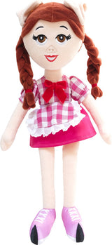 Poupée peluche K3 Hanne avec musique, 40 cm