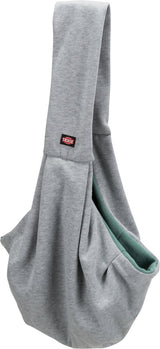 Trixie Junior Dog Bag Belly Carrier Grey Grey Green