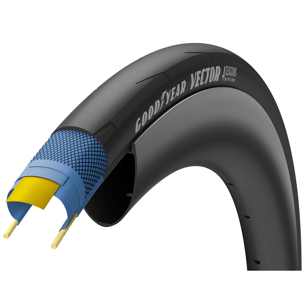 Pneu pliable Goodyear Vector 4seasons tt