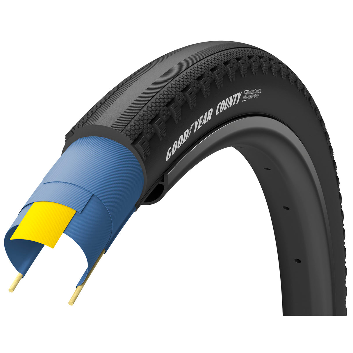 Pneu pliable Goodyear County TC