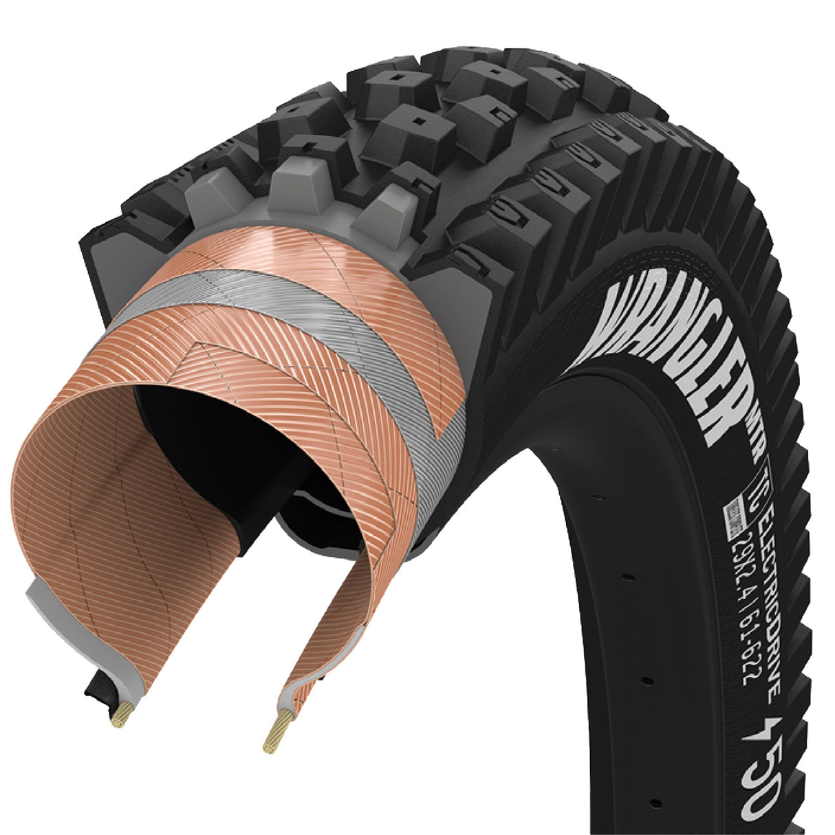 Goodyear Wrangler mtr entraînement électrique tlc 29x2.4