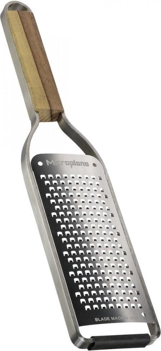 Maître râpe Microplane - grossier - bois inox