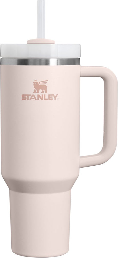 Stanley quencher® h2.o gobelet à état de débit | 1,18 l - quartz rose 2.0