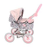 Poupée. + sac maternelle gris rose 65x35,5x75 cm