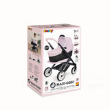 Landau pour poupée Quinny Maxi Cosi 3 en 1 rose tendre